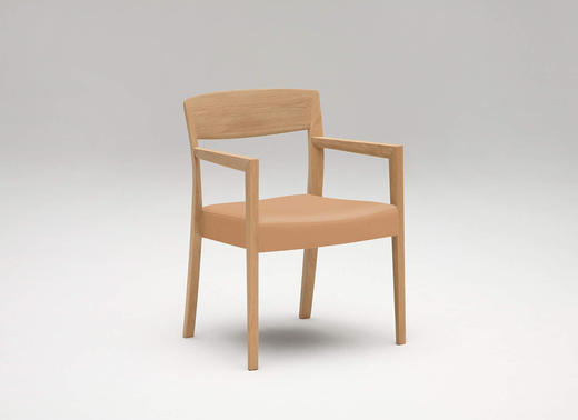 karimoku CT53 armless chair 无扶手餐椅 商品图1