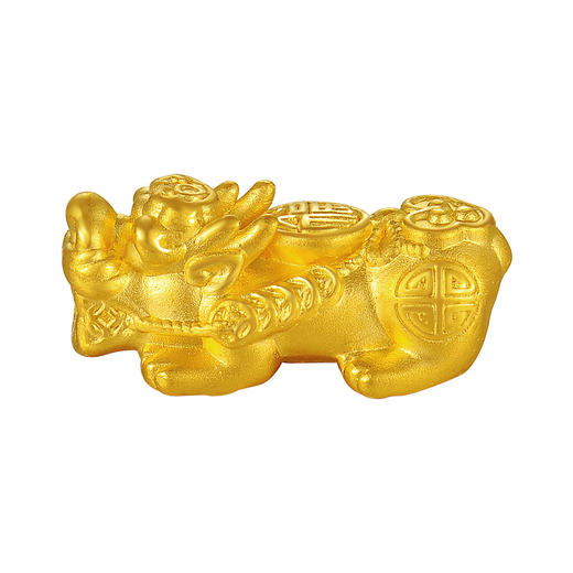 中国黄金转运珠足金如意貔貅黄金转运珠女吊坠串珠男款首饰gb0p377