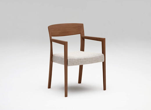 karimoku CT53 armless chair 无扶手餐椅 商品图3