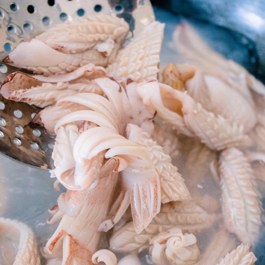 鱿鱼耳约1斤装 | 无添加不泡水 上岸新鲜分割 渤海湾捕捞 / 渔场冻品