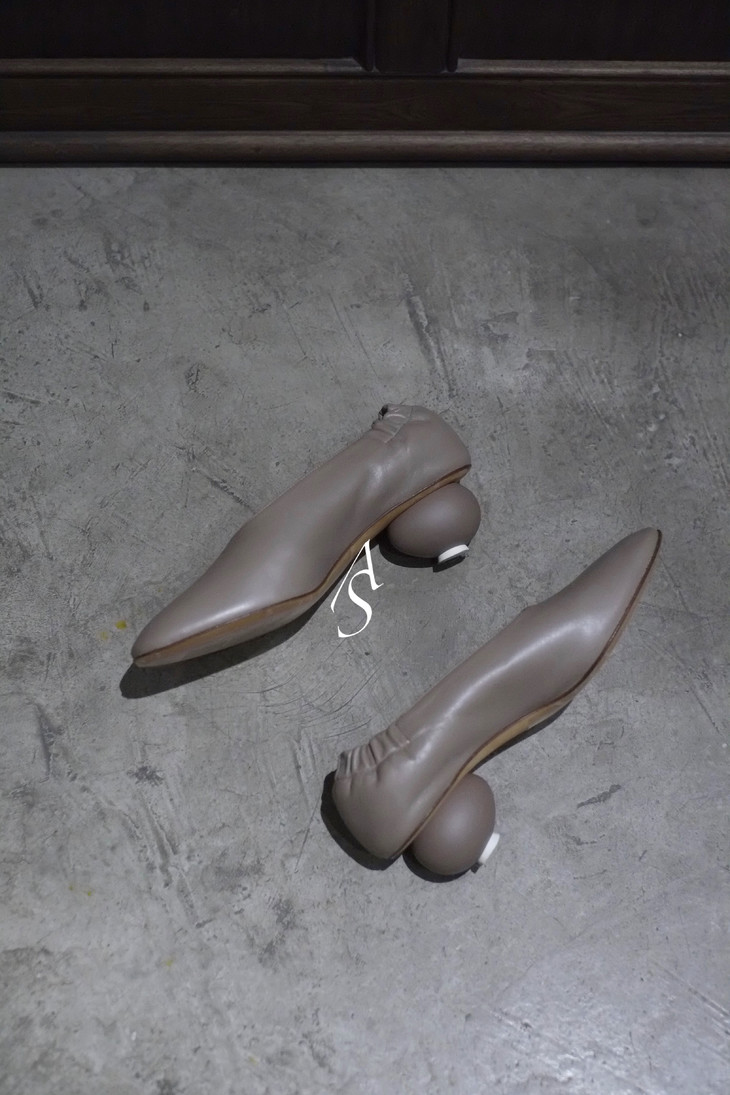 gray matters 蛋跟鞋 黑色/藕灰色/巧克力色