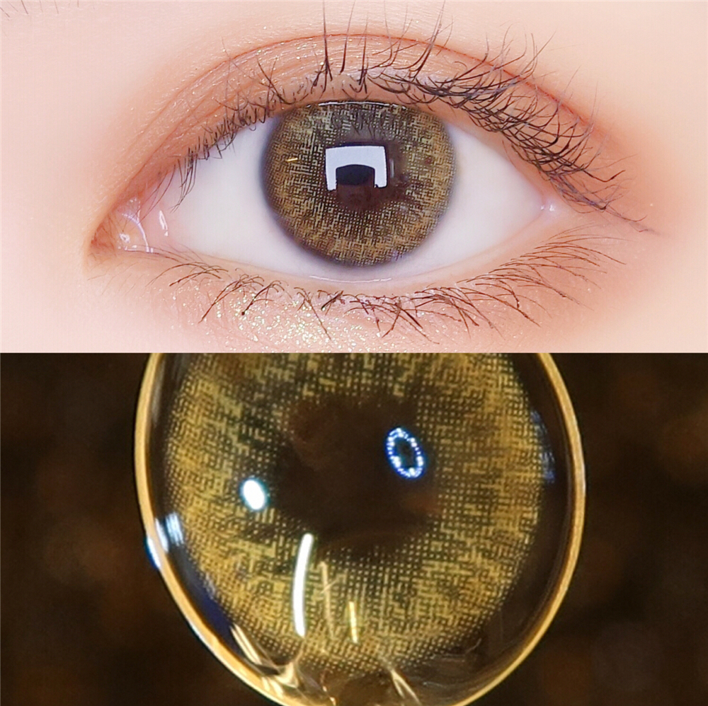 seencon虹膜系列棕褐绿灰