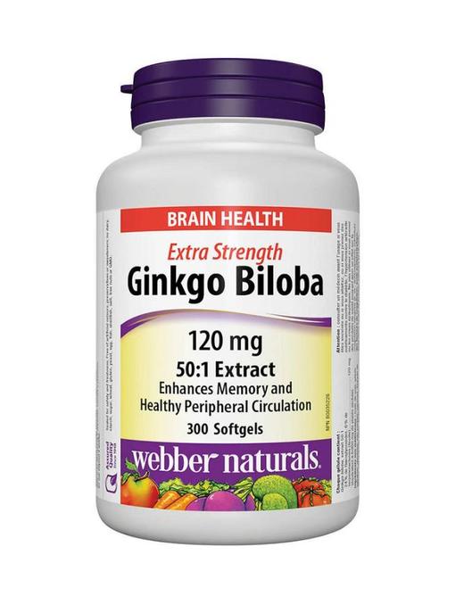 Ginkgo Biloba银杏叶精华胶囊 增加记忆力（300粒）温哥华直邮 商品图0