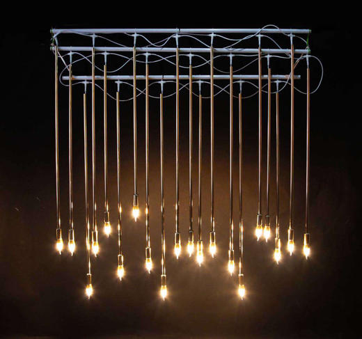 金色管吊灯【运费自理】 商品图0