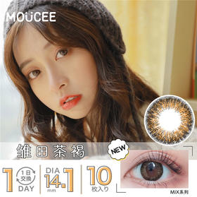 日抛- 雏田茶褐【十片装】