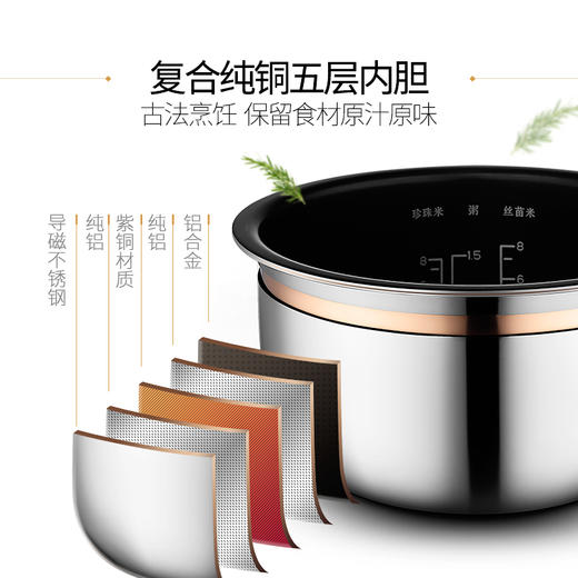 TOSOT/大松 GDCF-4001C/Ca 智能IH电饭煲多功能饭煲4L 商品图4