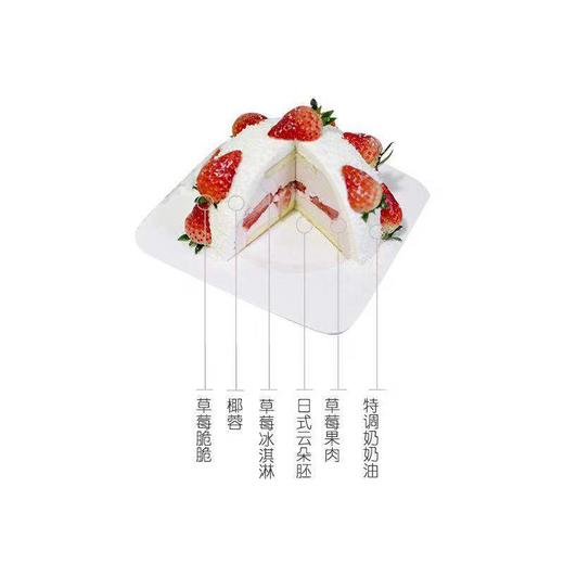 （会员享9折）草莓雪山 商品图1
