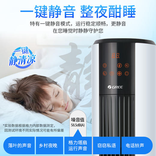 Gree/格力 FL-0902bh 塔扇电风扇遥控 商品图3