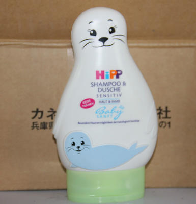 【沐浴露】HIPP喜宝婴儿无泪免敏洗发沐浴露洗护二合一小海狮 200ml 商品图2