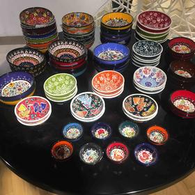 “土特产”之土耳其手工陶瓷小碗（7cm）