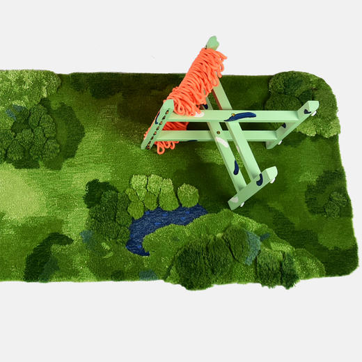 森林中的秘密花园o毯言织造 商品图1