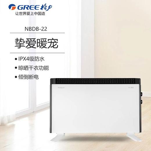 大松/TOSOT 取暖器家用节能省电速热电暖器暖风机办公室卧室浴室暖风快热炉 NBDB-22 商品图0