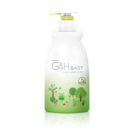 雅蜜婴儿洗发沐浴露400ml/无泪配方/兼具沐浴洗发功能/不含皂基/保护肌肤皮脂层 商品图0