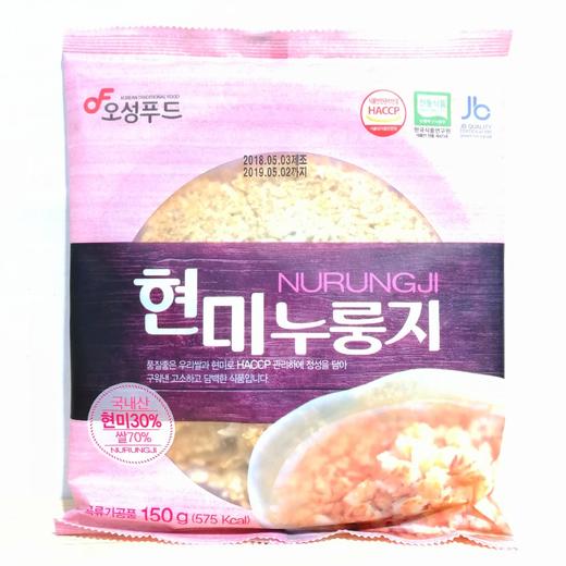 오성푸드 현미누룽지150g 商品图0