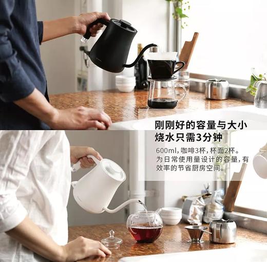 日本巴慕达 K02E 专业咖啡泡茶壶 商品图2