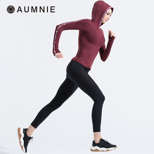 连帽 LOGO 塑身上衣 HOODED LOGO TOP 含胸垫 商品图12