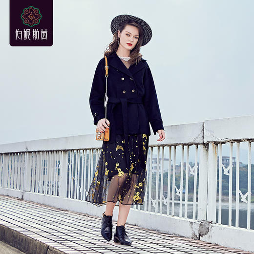 【伯妮斯茵】1C6551-- 大衣--星夜--《燃烧的灵魂——梵高》 商品图1