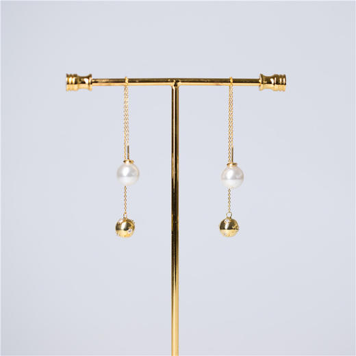 Pearl moments复古优雅多种戴法星球耳线 商品图4