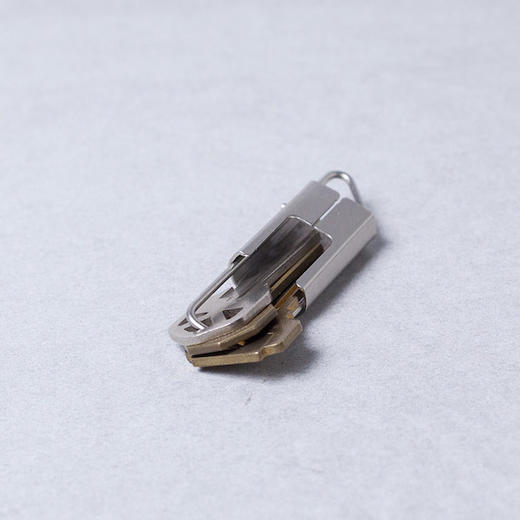 Tiny Formed Tiny metal key fold 日本手工制黄铜钥匙扣 商品图3