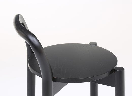 karimoku kns系列 Castor barchair high with backrest 吧台椅 商品图9