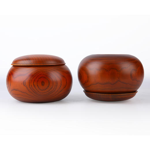 大号金丝栗木棋罐 商品图3