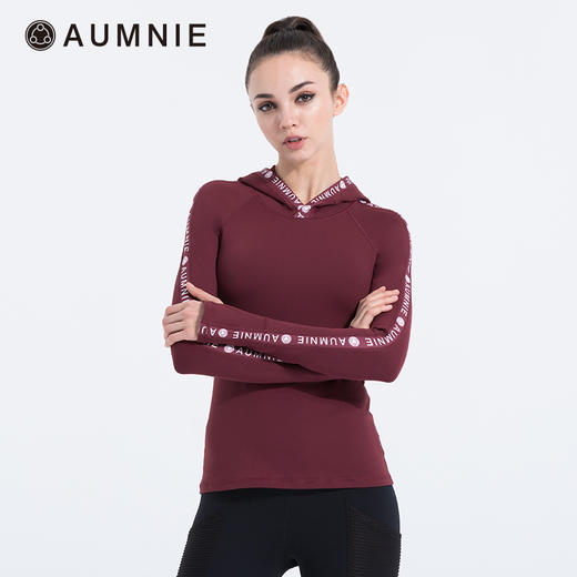 连帽 LOGO 塑身上衣 HOODED LOGO TOP 含胸垫 商品图13