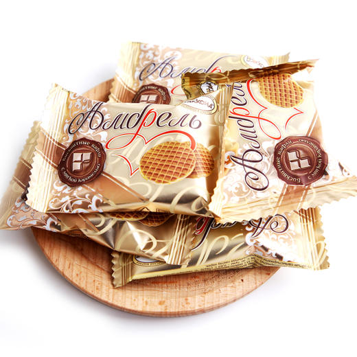 进口食品 俄罗斯蜂蜜拉丝饼500g包邮