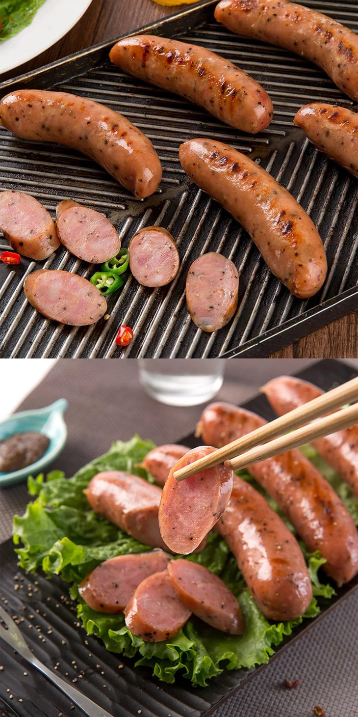 西班牙原料意大利经典辣味伊比利亚黑猪香肠300g4根装