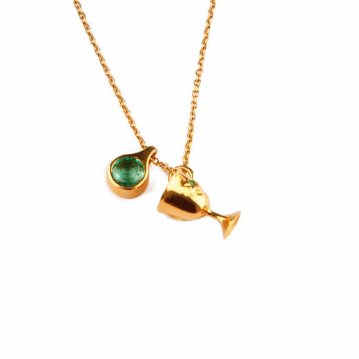 爱莎许愿工艺 圣杯项链 商品图0