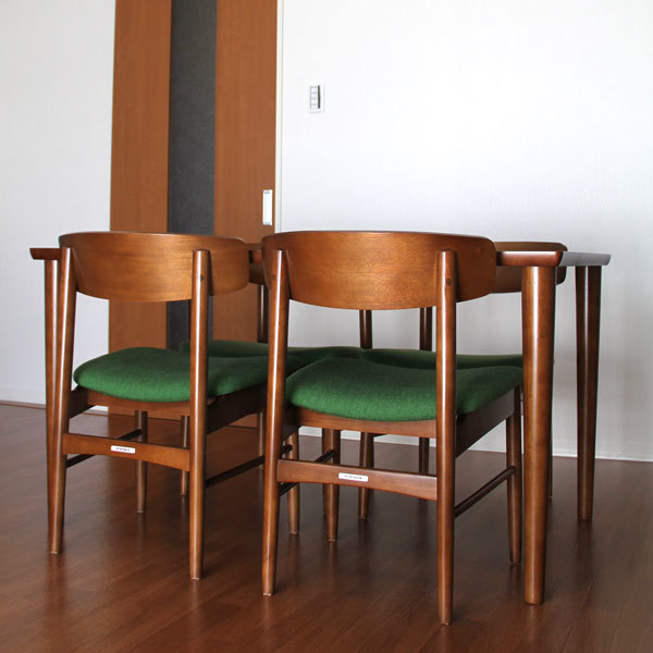 karimoku60tchair复古餐厅椅简易餐椅子日本进口实木家具