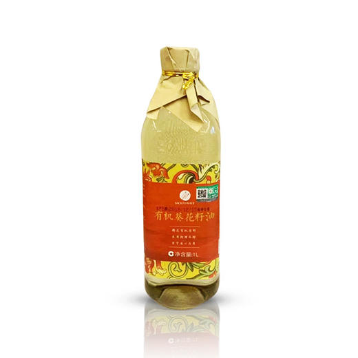 礼品券-归来兮有机葵花籽油1000ml/1L瓶*2瓶  礼盒装   江浙沪配送 商品图2