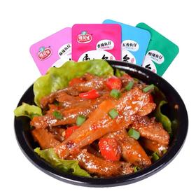湖南特产辣小吃零食鱼郴州 东江鱼仔大礼包 开袋即食 500g/包