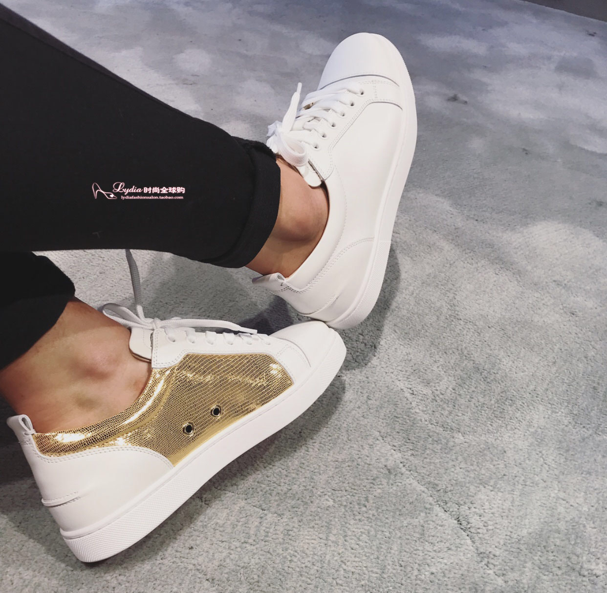 现货～瓦瓦自留款!我的终极小白鞋～经典不败的红底cl小白鞋