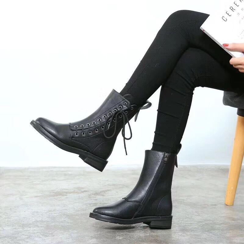 绑带靴子清仓特价款