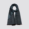 Korssan 桑蚕丝千鸟格冬季长围巾 KFW1501001 商品缩略图10