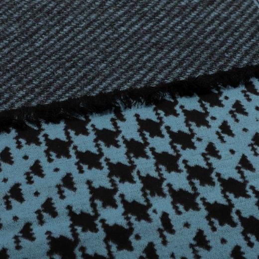 Korssan 桑蚕丝千鸟格冬季长围巾 KFW1501001 商品图14