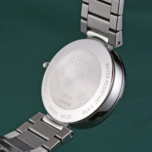 古驰 Gucci Interlocking系列典雅气质经典双G石英女表 YA133307 商品图5