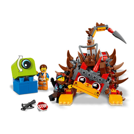 lego乐高大电影系列movie拼插积木玩具超级猫和武士露西7082720191月