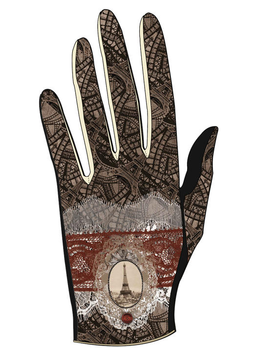 北京仓｜Brokante-EIFFEL-埃菲尔铁塔 手套［法国设计师 ］ 商品图2