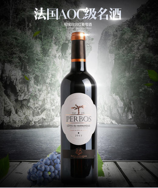 柏宝庄园干红葡萄酒 商品图0