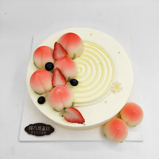 蟠桃祝寿-单层 - 纯八度蛋糕
