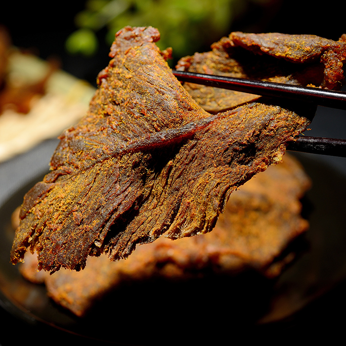 散装香辣牛肉干