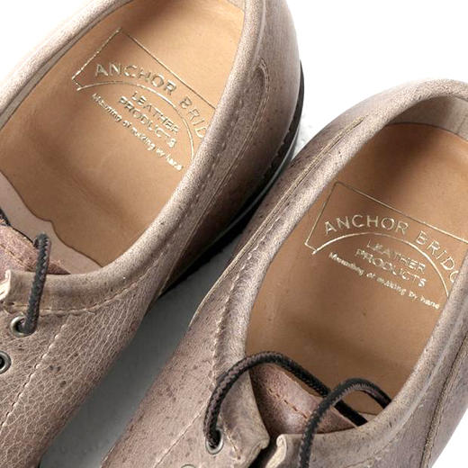 Anchor Bridge TOE CAP WORK SHOES 羚羊皮皮靴 日本手工制 商品图2