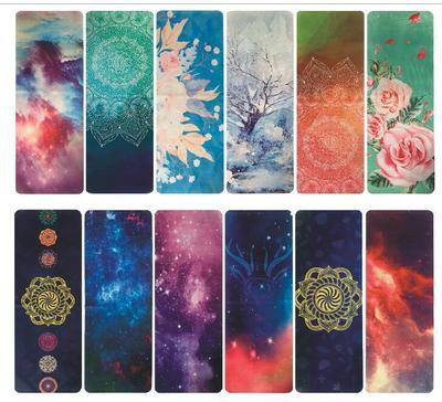 天然橡胶折叠麂皮绒瑜伽垫 商品图0