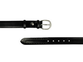 断码34码(2尺7)——英国原产高品质手工制作好运皮带-黑色雕花牛皮ARL02