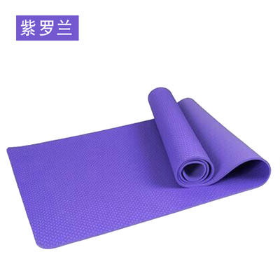 单、双色  TPE瑜伽防滑垫【十张包邮·送捆绳】 商品图1