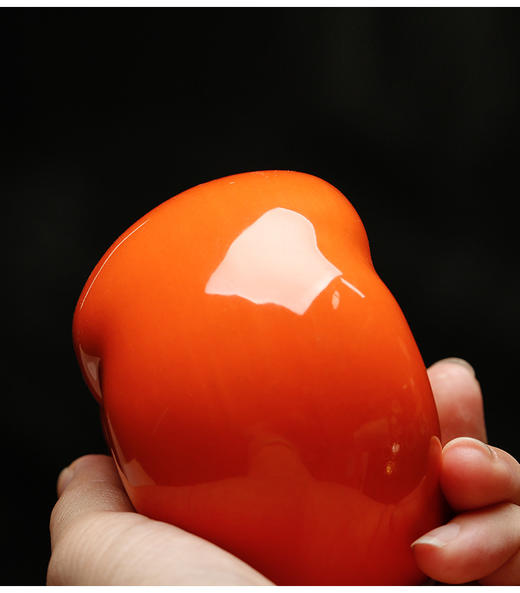 「柿柿如意」陶瓷功夫茶叶罐礼盒包装 商品图5