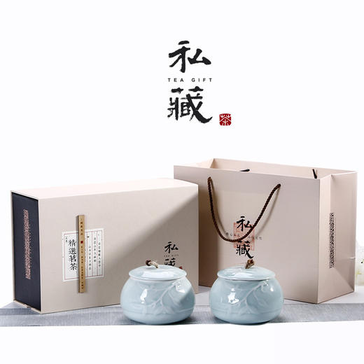 泥巴哥 2026新茶毛尖 碧螺春礼盒 私藏陶瓷罐茶叶250克/套 商品图0