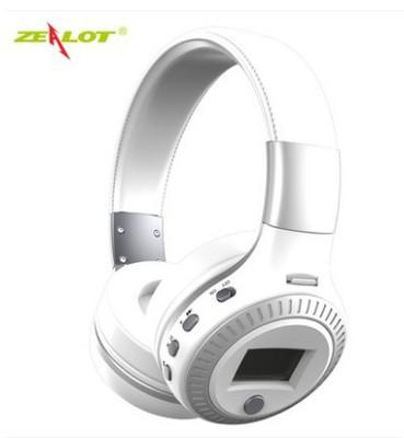 【蓝牙耳机】ZEALOT/狂热者 B19蓝牙耳机头戴式无线4.1重低音耳麦插卡 商品图5