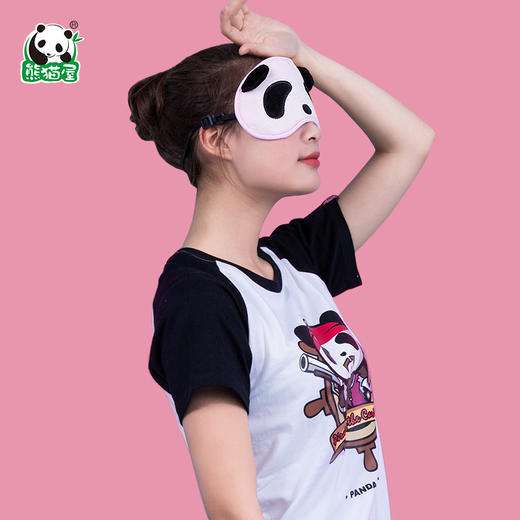 熊猫屋PANDAHOUSE 毛绒眼罩 多款可选 送冰袋 商品图3